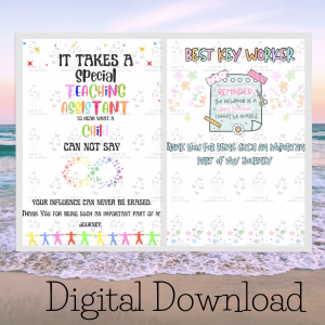 Teacher Appreciation Eraser Print – Thank You Teacher Digital Download