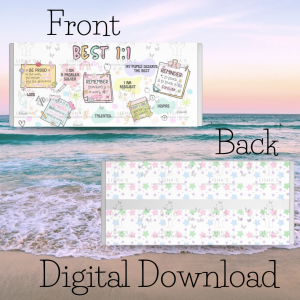 Teacher Chocolate Bar Wrapper  Designs – Printable Appreciation Wrappers