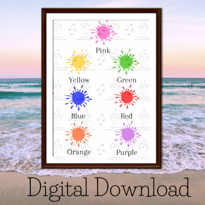 Bright Learning Boards  Set – Printable Educational Wall Prints for Children