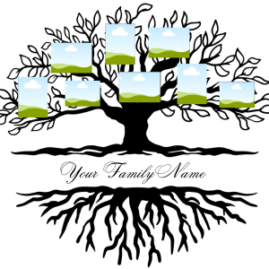 Family Tree– Canva Drag & Drop Template