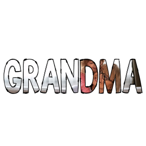 Grandma Word – Canva Drag & Drop Template