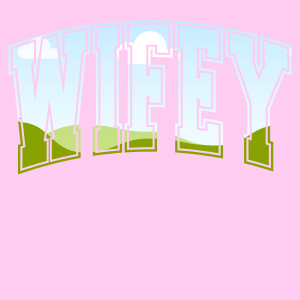 Wifey Word – Canva Drag & Drop Template