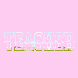 Teacher Word – Canva Drag & Drop Template